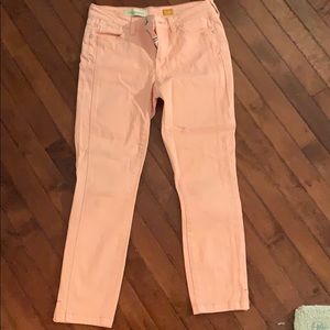 Pink chinos - Anthropologie